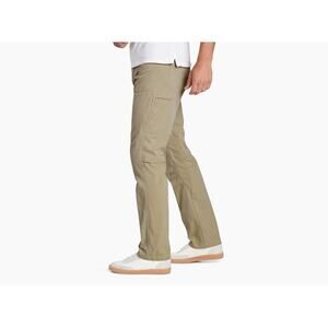 Kuhl Konfidant Air Pants Men Size 38 X 32 Tan Brown Vented Lightweight